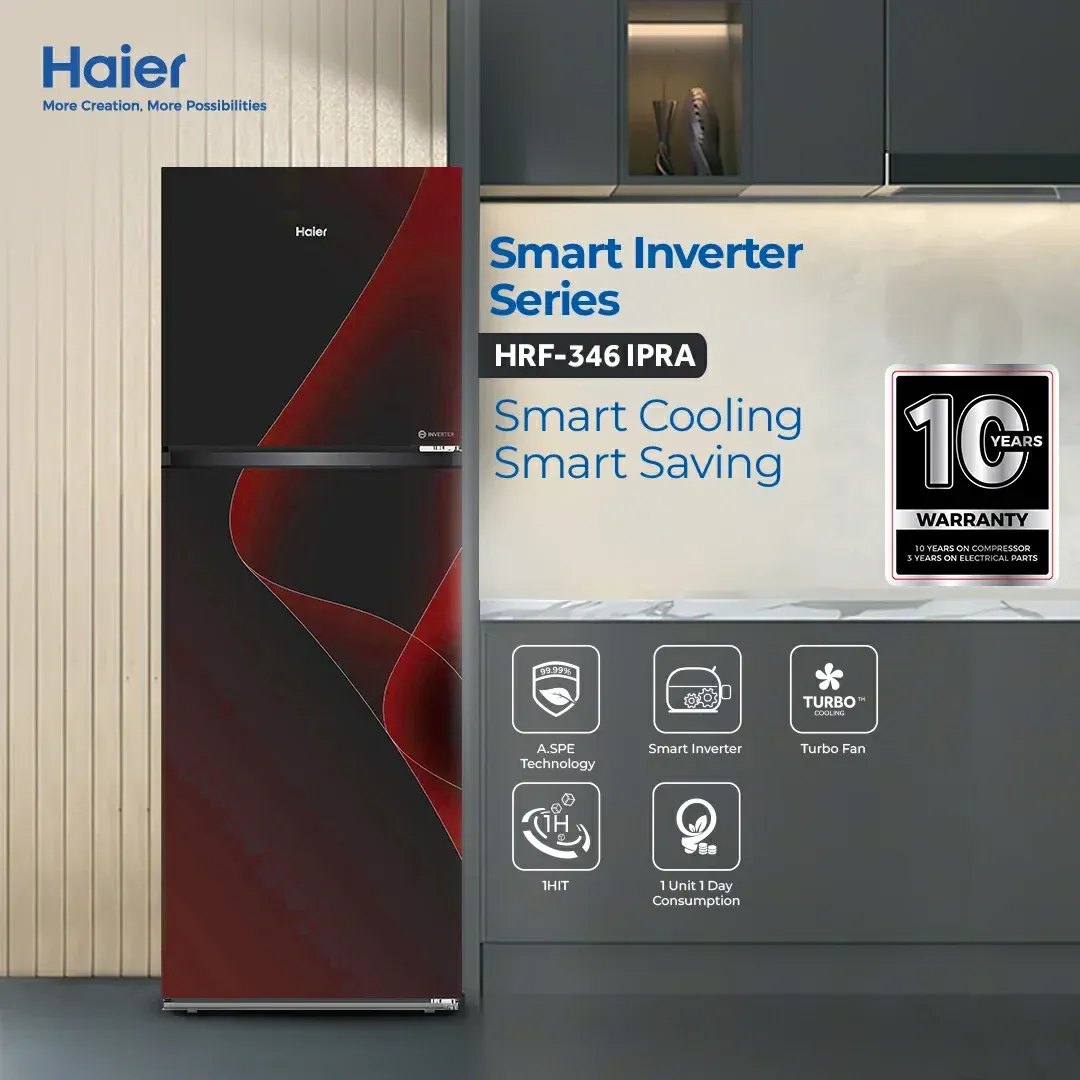 Haier HRF-346IPRA Smart Inverter Refrigerator