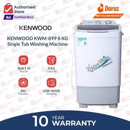 Kenwood KWM-899W 8 KG Single Tub Washer