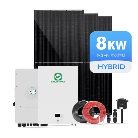 8kW Complete Solar System Package with Battery, Wiring & Solar Stand